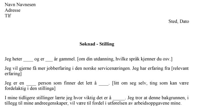 søknad-eksempel